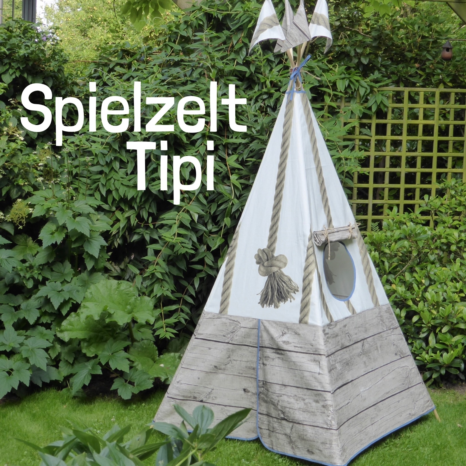 E-Book Windschnittich Spielzelt Tipi von Stoffe Hemmers