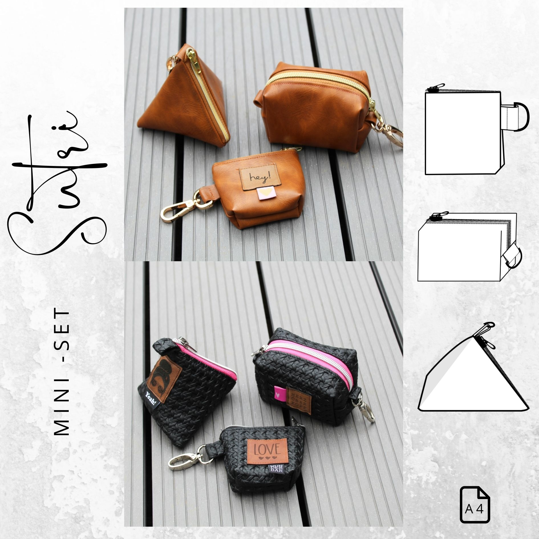 E-Book drei eM's Boxy Sutri Mini, Pyramide, Boxy von Stoffe Hemmers