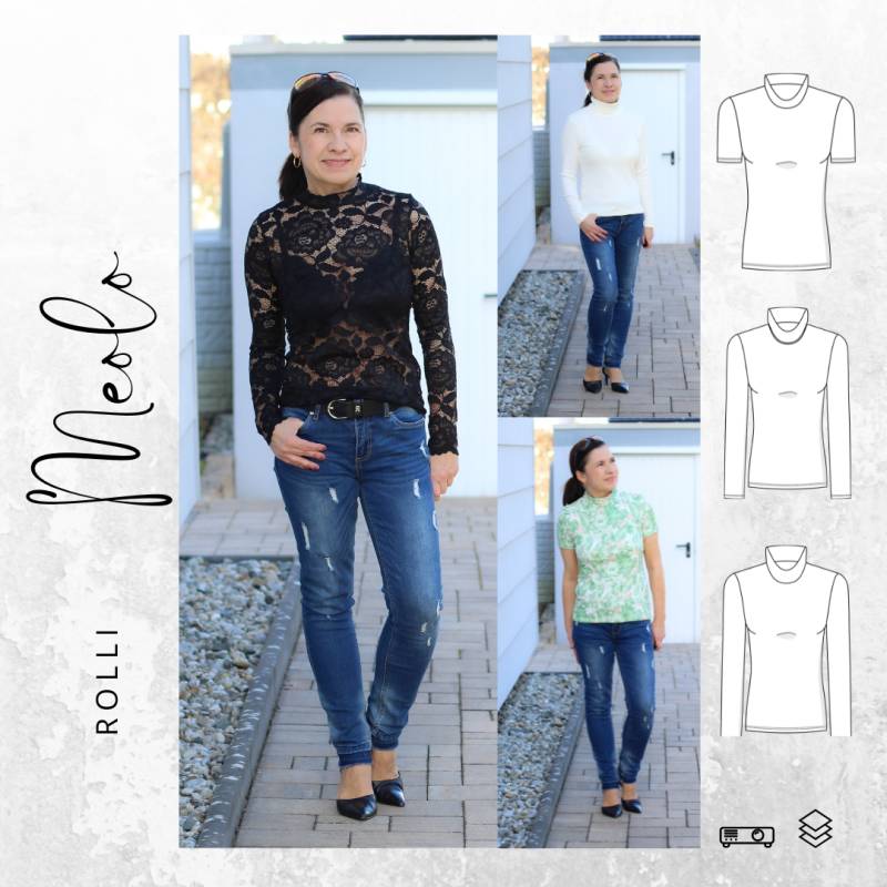 E-Book drei eM's Rolli MEOLO Damen E-Book drei eM's Rolli MEOLO Damen von Stoffe Hemmers