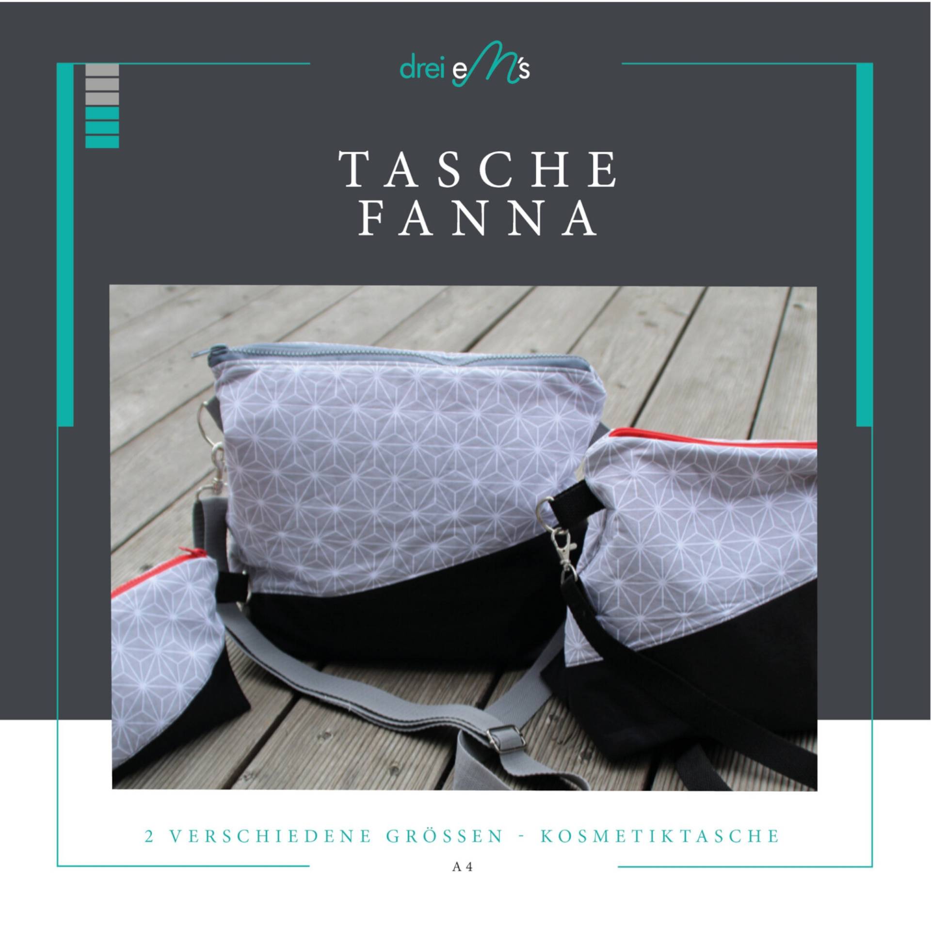 E-Book drei eM's Tasche Fanna E-Book drei eM's Tasche Fanna von Stoffe Hemmers