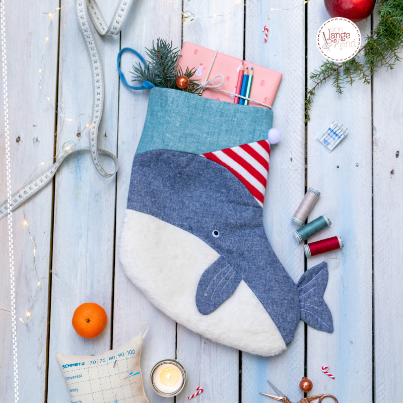 E-Book von Lange Hand Nikolausstiefel Wal Strumpf von Stoffe Hemmers