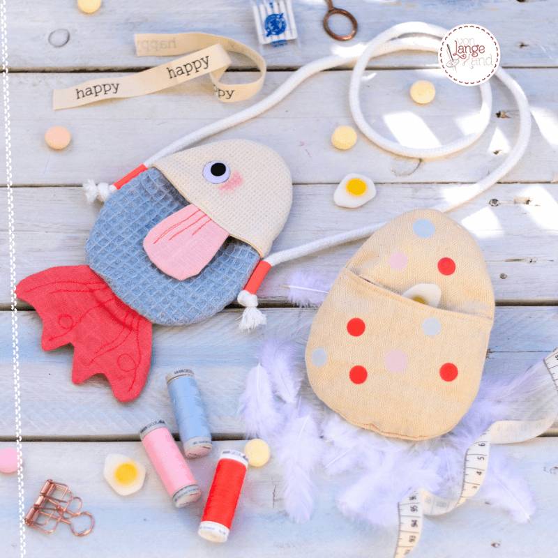 E-Book von Lange Hand Wendetasche Eierfisch & Osterei von Stoffe Hemmers