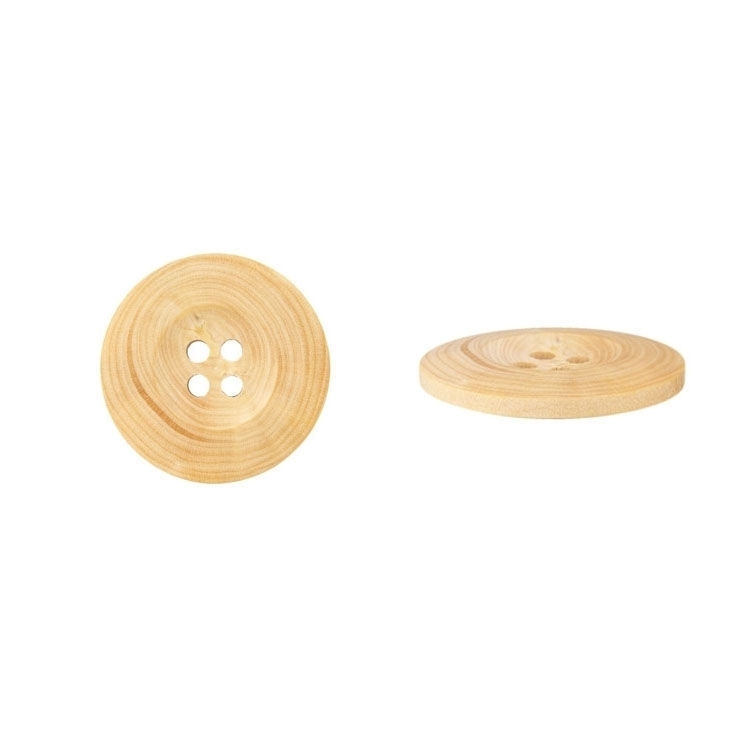 Echtholzknopf, 25 mm Echtholzknopf, 25 mm von Stoffe Hemmers