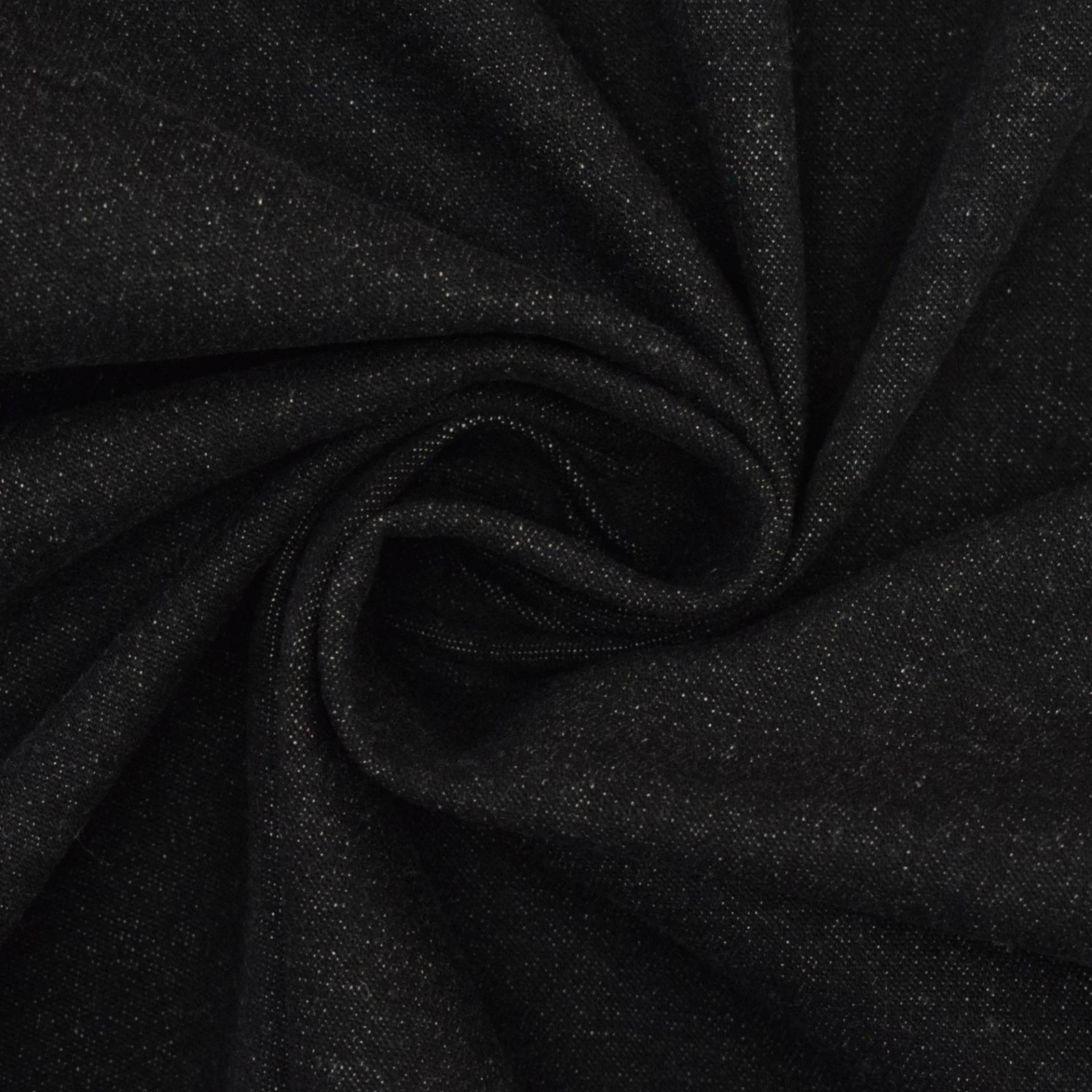 Elastic-Jeans schwarz von Stoffe Hemmers