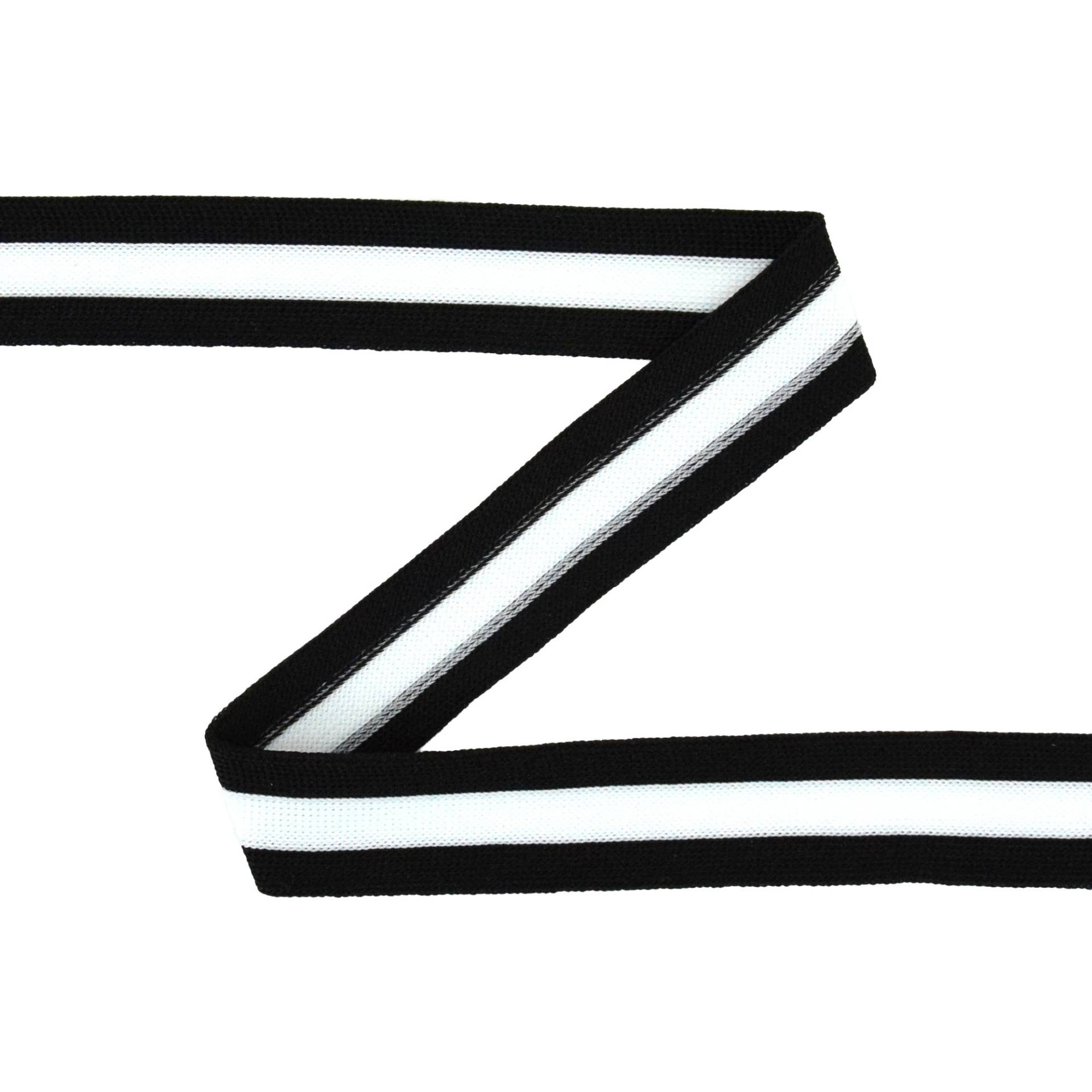 Elastikband Doppelstreifen, schwarz Elastikband Doppelstreifen, schwarz von Stoffe Hemmers