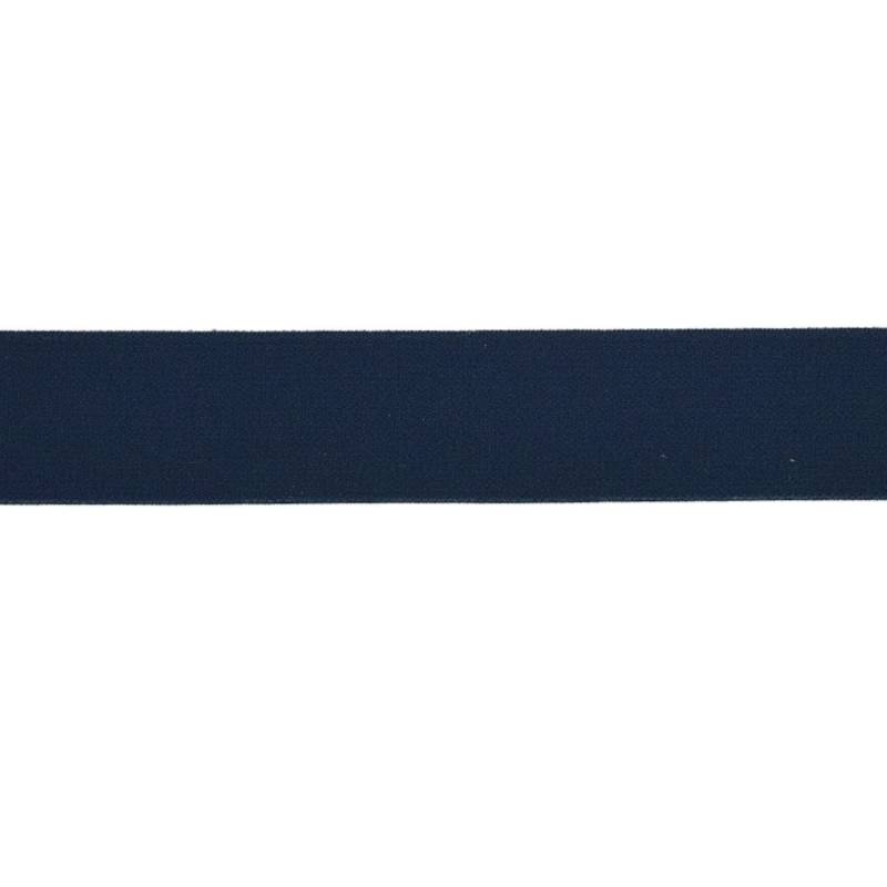 Elastikband uni 3cm, marine von Stoffe Hemmers