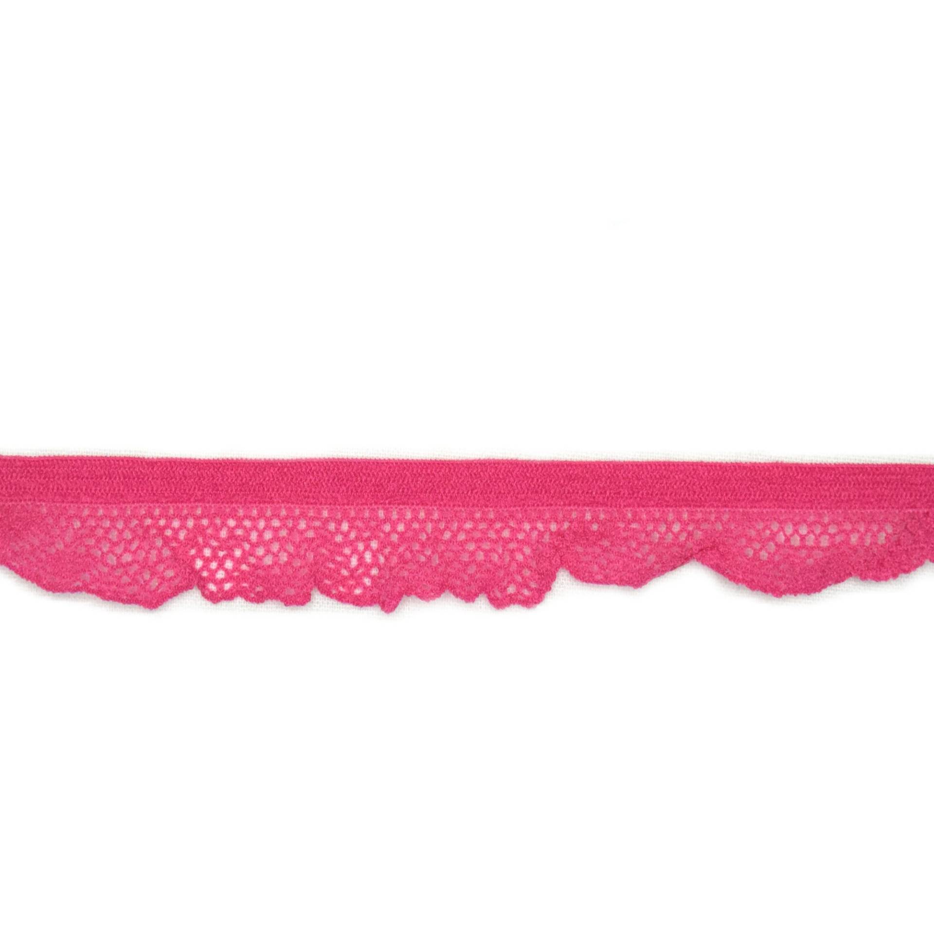 Elastisches Rüschenband, pink Elastisches Rüschenband, pink von Stoffe Hemmers