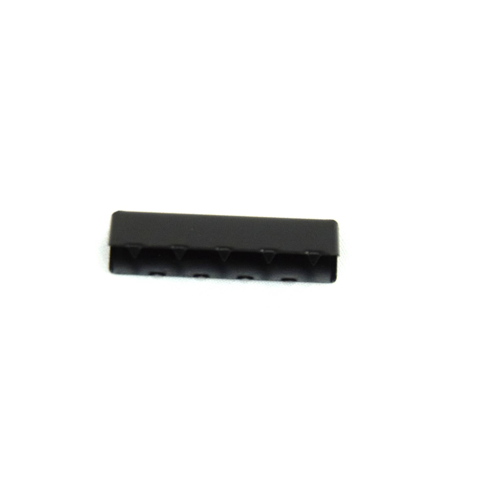 Endstücke für Gurtband 40 mm, matt schwarz von Stoffe Hemmers