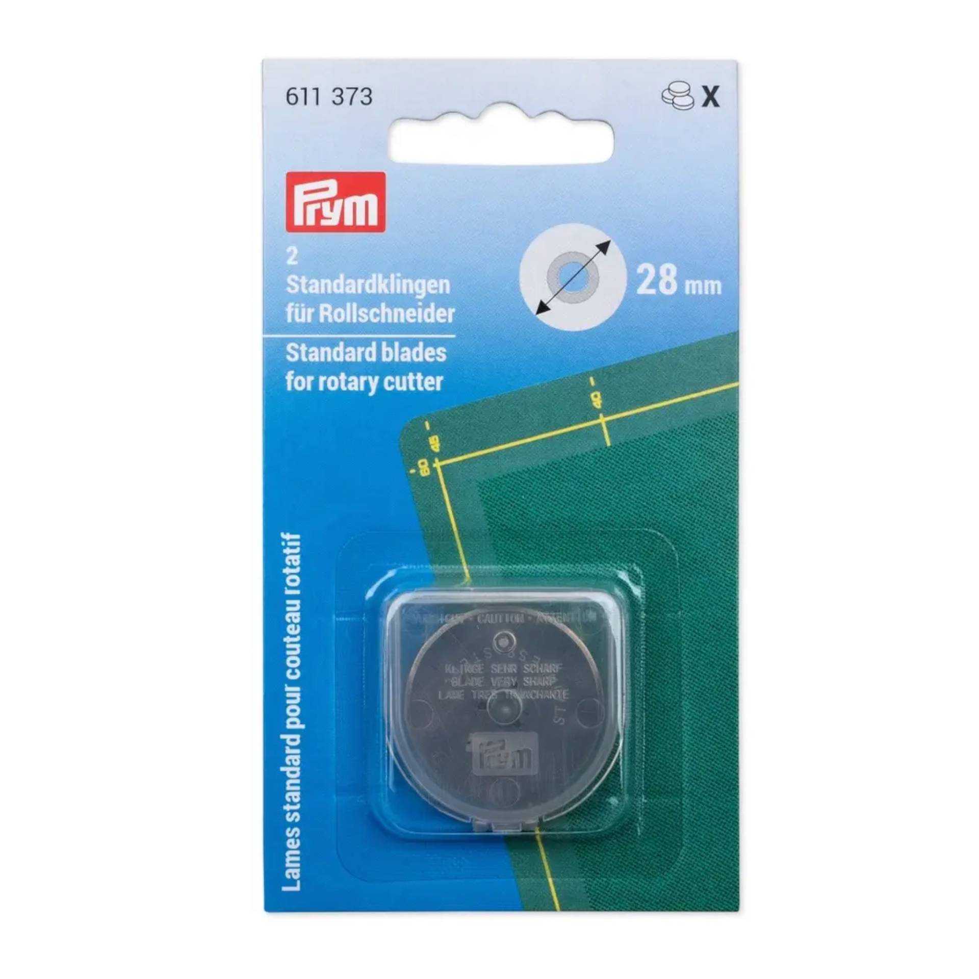 Ersatzklingen für Rollschneider, Ø 28 mm Ersatzklingen für Rollschneider, Ø 28 mm von Stoffe Hemmers