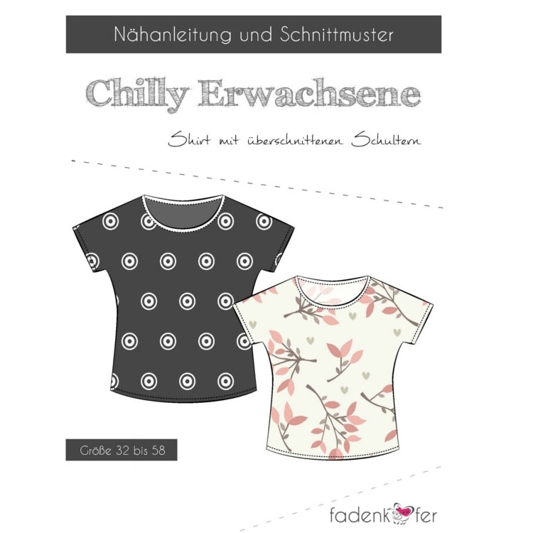 Fadenkäfer Chilly Shirt Erwachsene Papierschnittmuster Fadenkäfer Chilly Shirt Erwachsene Papierschnittmuster von Stoffe Hemmers