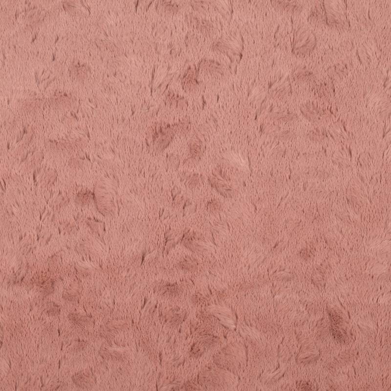 Faux Fell Wave, altrosa von Stoffe Hemmers