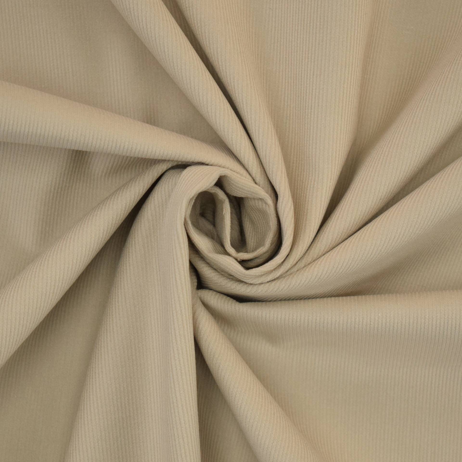 Feincord Sopo hellbeige Feincord Sopo hellbeige von Stoffe Hemmers