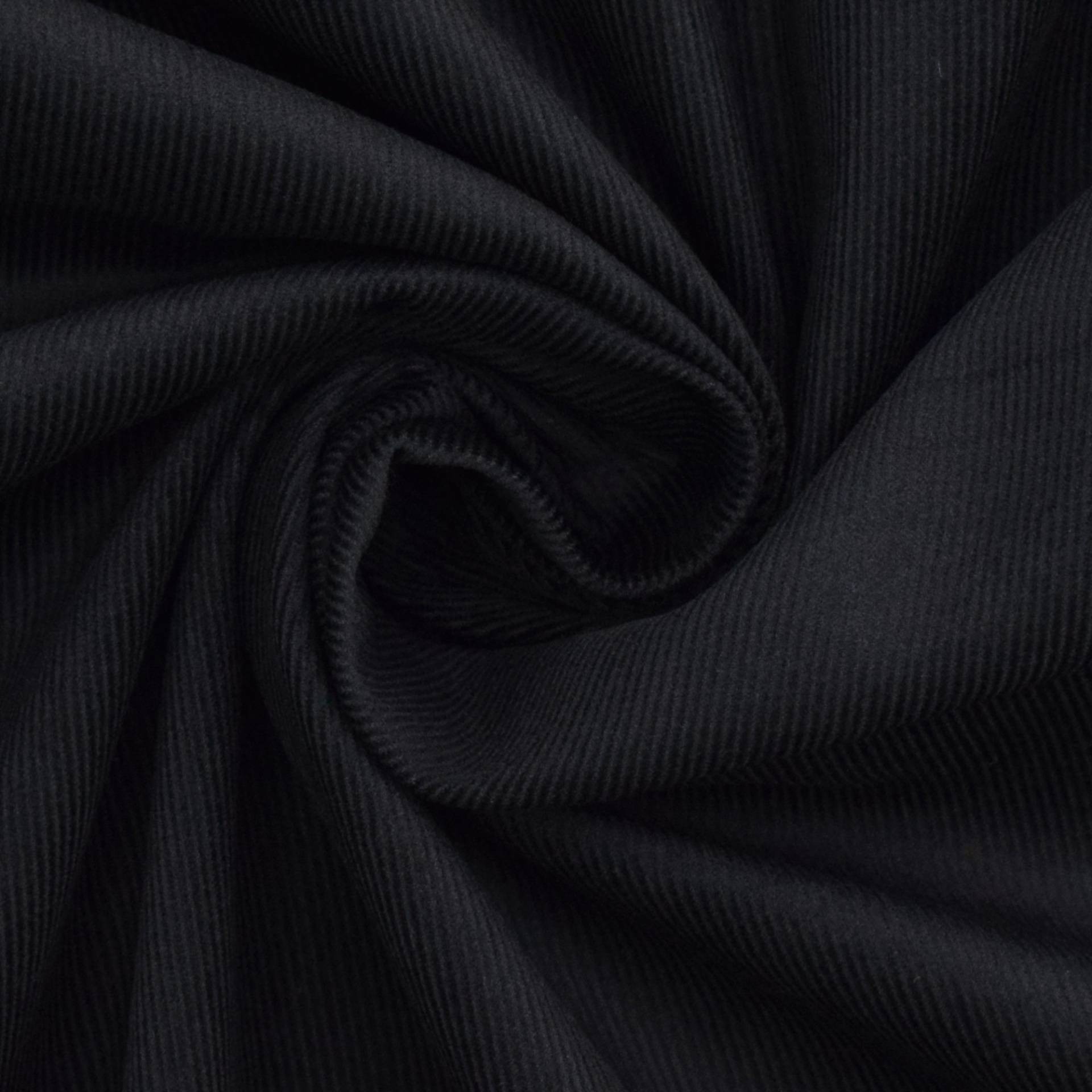 Feincord Sopo schwarz von Stoffe Hemmers
