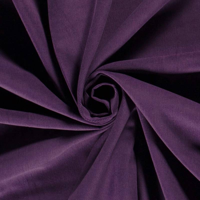 Feincord Sopo violett von Stoffe Hemmers