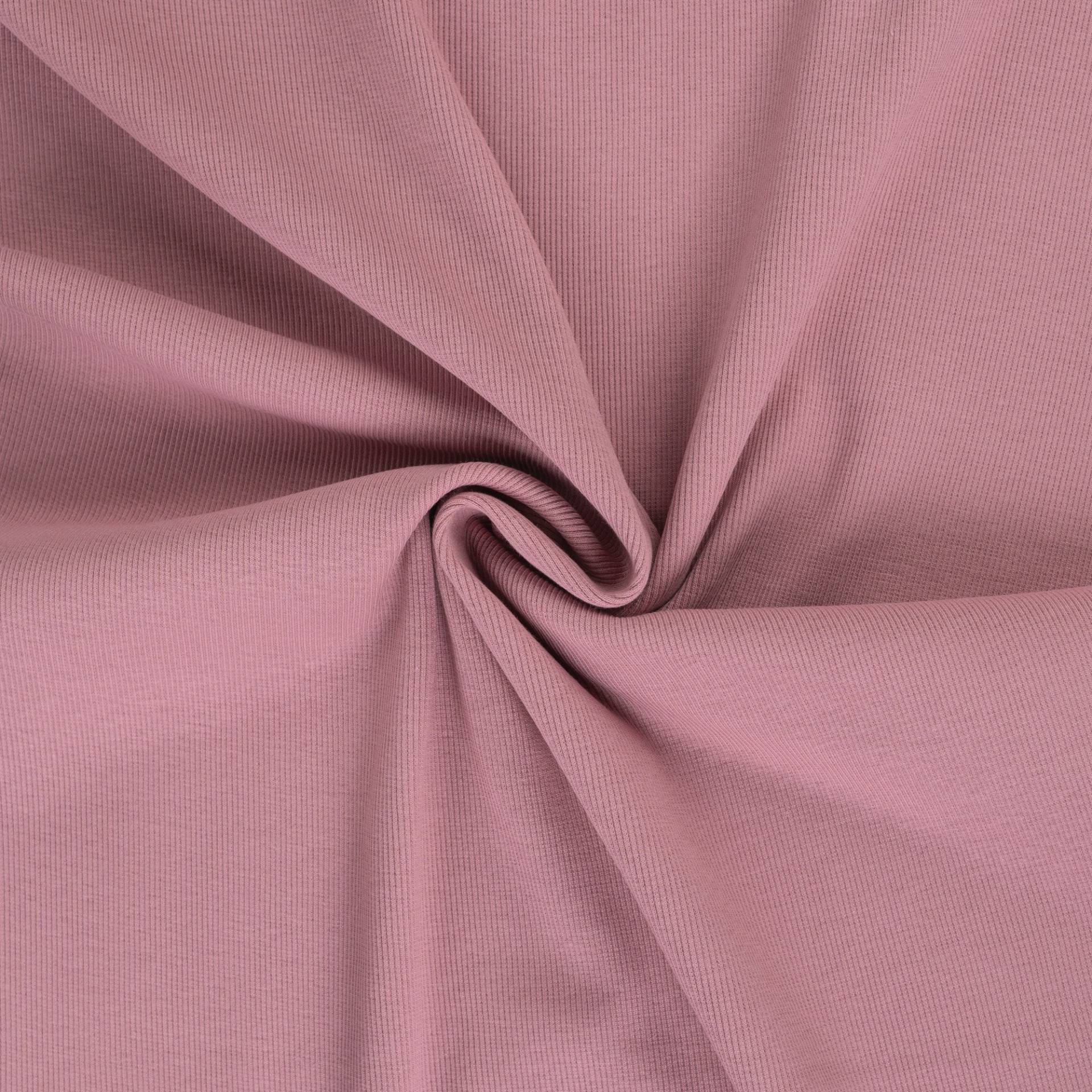 Feinrippbündchen 45 cm, altrosa Feinrippbündchen 45 cm, altrosa von Stoffe Hemmers