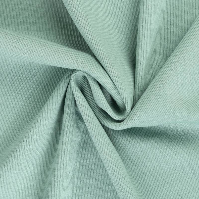 Feinrippbündchen 45 cm, blassmint Feinrippbündchen 45 cm, blassmint von Stoffe Hemmers