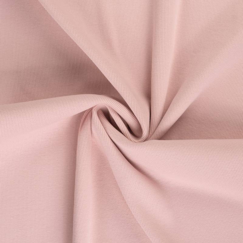 Feinrippbündchen 45 cm, hellrosa Feinrippbündchen 45 cm, hellrosa von Stoffe Hemmers