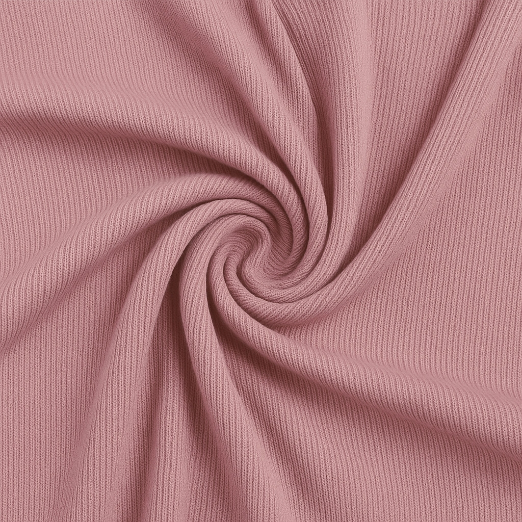 Feinstrickjersey Claire, altrosa von Stoffe Hemmers