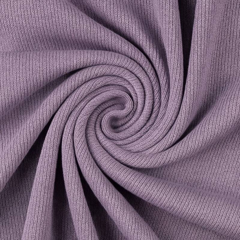 Feinstrickjersey Claire, flieder von Stoffe Hemmers