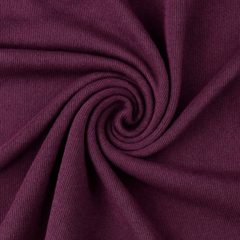Feinstrickjersey Claire, pflaume von Stoffe Hemmers