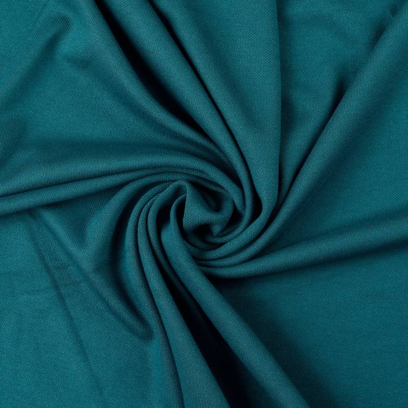 Feinstrickjersey Mirella, petrol Feinstrickjersey Mirella, petrol von Stoffe Hemmers