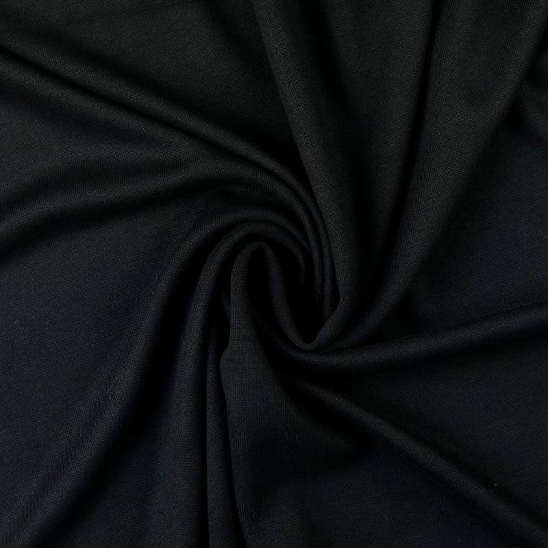 Feinstrickjersey Mirella, schwarz Feinstrickjersey Mirella, schwarz von Stoffe Hemmers