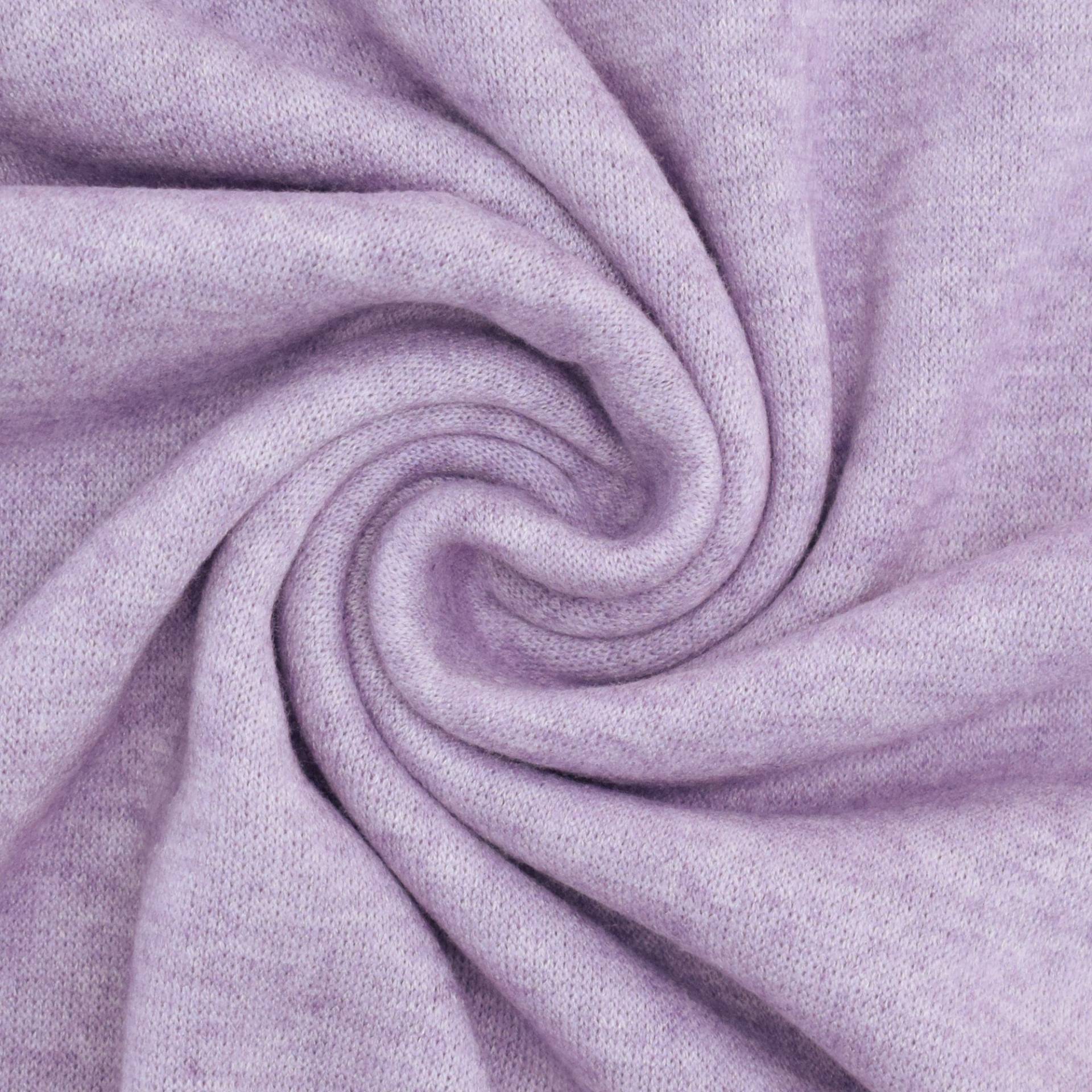 Feinstrickstoff Doubleface Lia Melange, flieder Feinstrickstoff Doubleface Lia Melange, flieder von Stoffe Hemmers