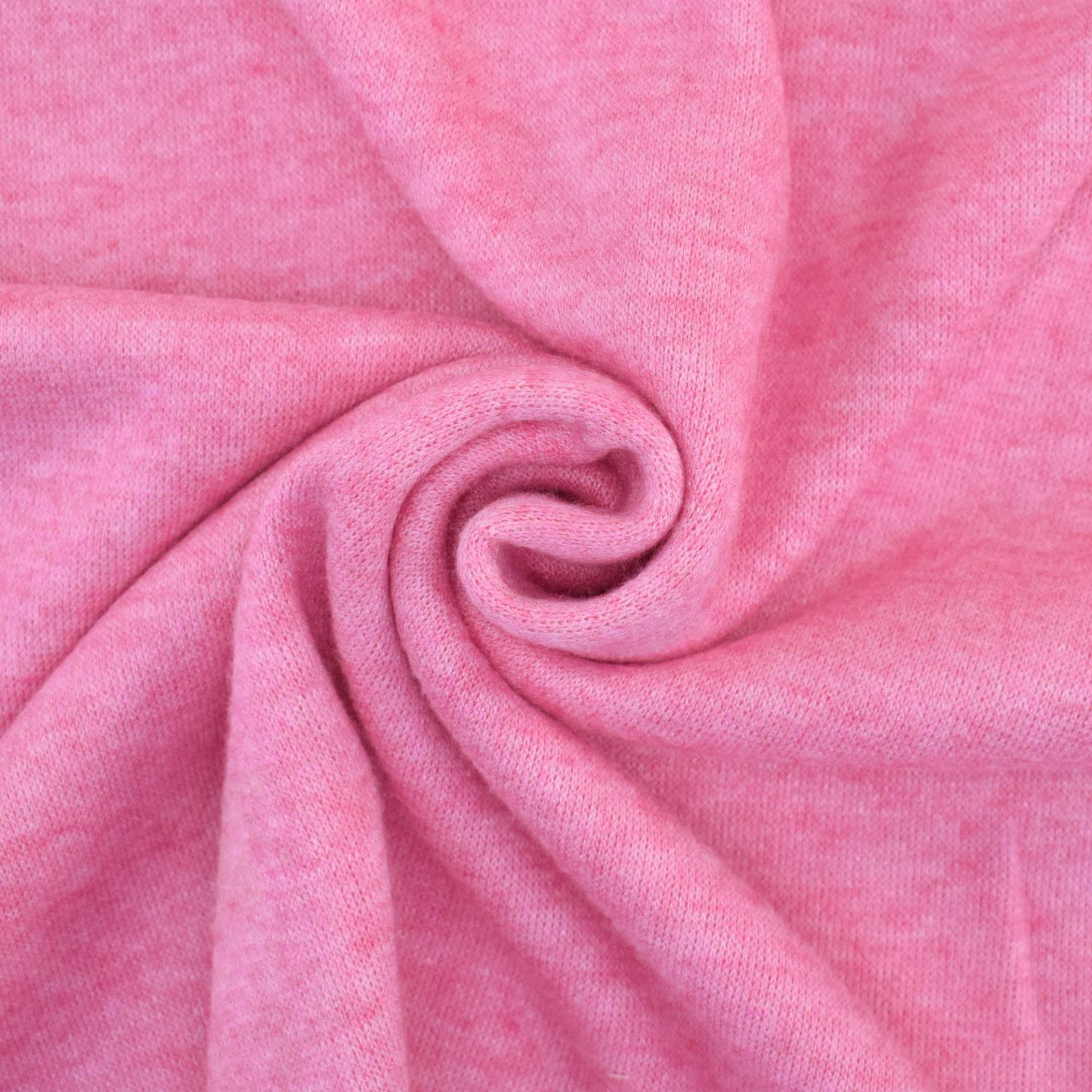 Feinstrickstoff Doubleface Lia Melange, pink Feinstrickstoff Doubleface Lia Melange, pink von Stoffe Hemmers