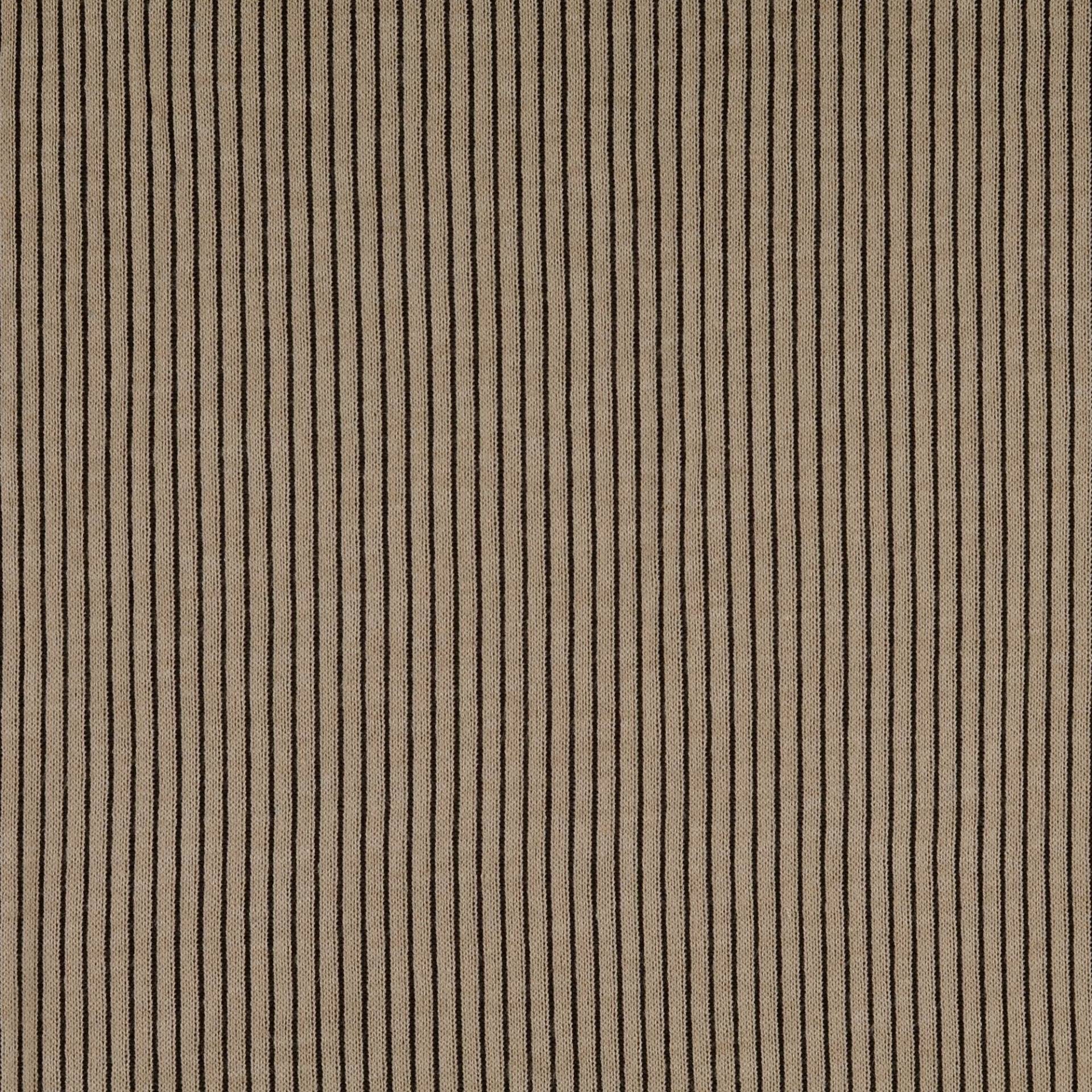 Feinstrickstoff Stripes, sand von Stoffe Hemmers