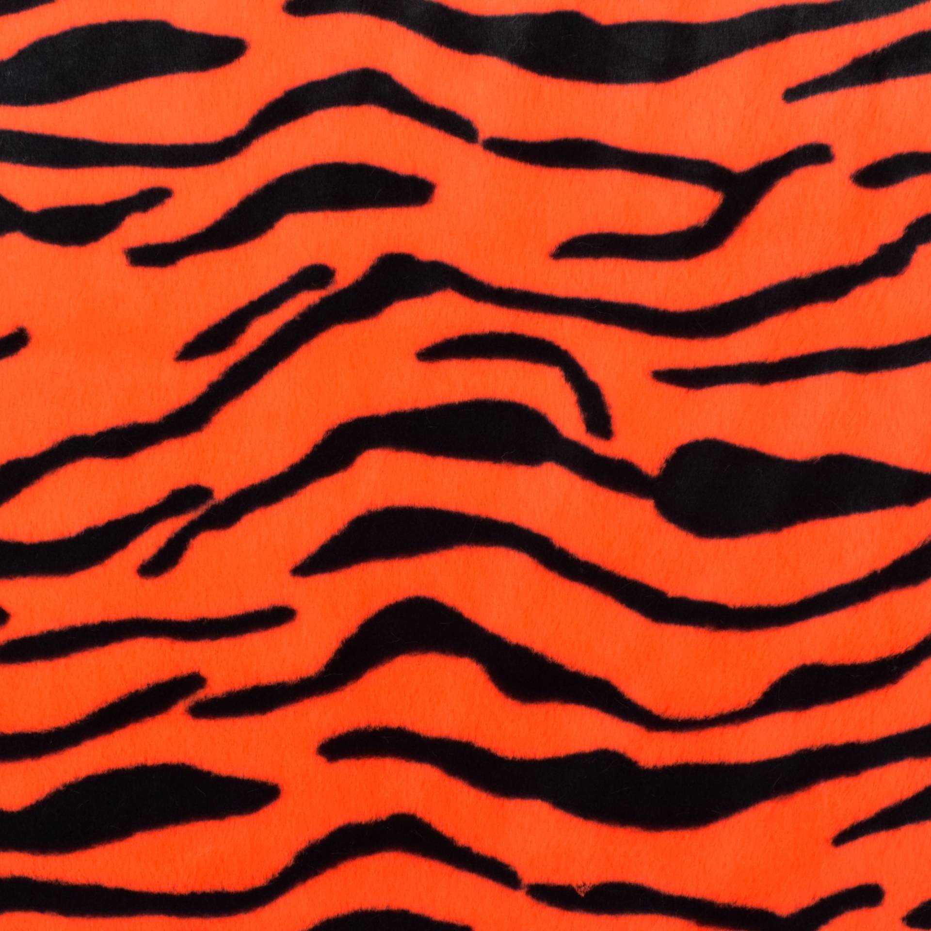 Fellimitat Tiger, orange von Stoffe Hemmers