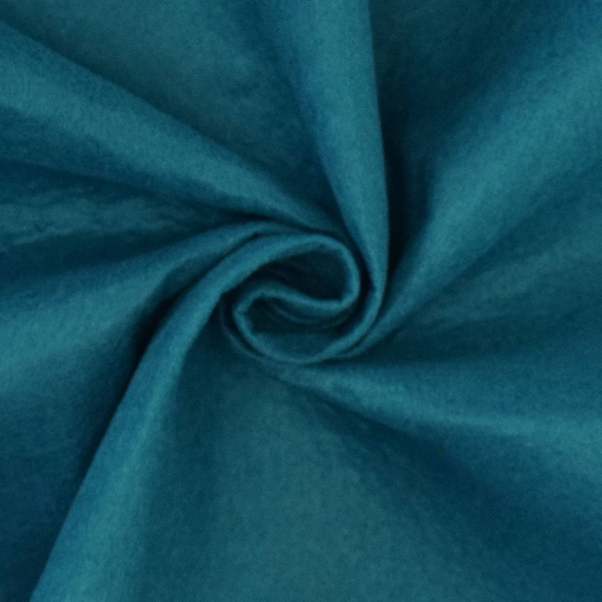 Filz, 1 mm, 90 cm breit, petrol Filz, 1 mm, 90 cm breit, petrol von Stoffe Hemmers