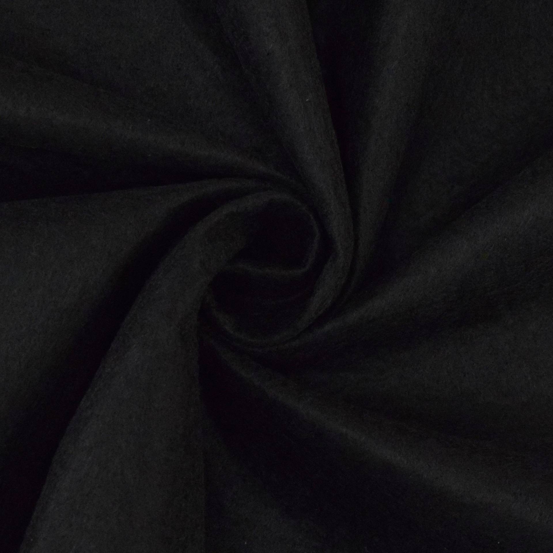 Filz, 1 mm, 90 cm breit, schwarz Filz, 1 mm, 90 cm breit, schwarz von Stoffe Hemmers