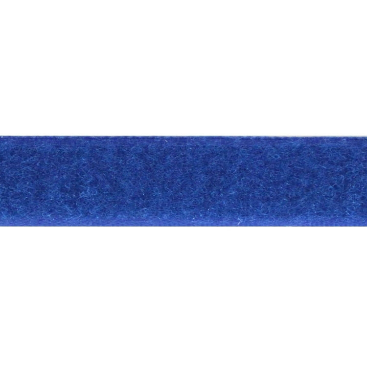 Flauschband, 25 mm, royalblau von Stoffe Hemmers