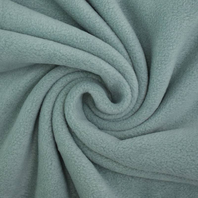 Fleece Antipilling blassgrün von Stoffe Hemmers