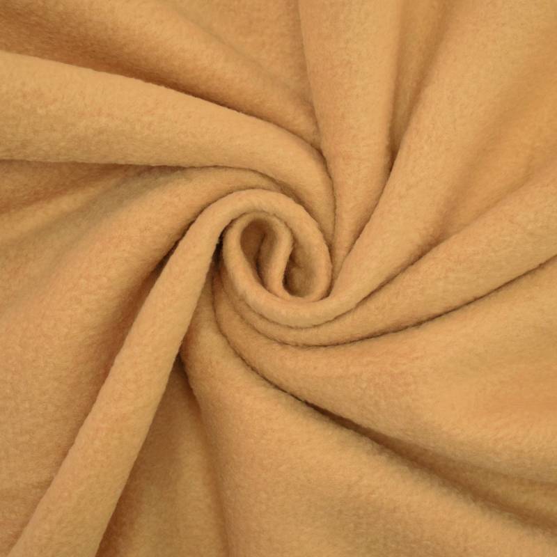 Fleece Antipilling camel von Stoffe Hemmers