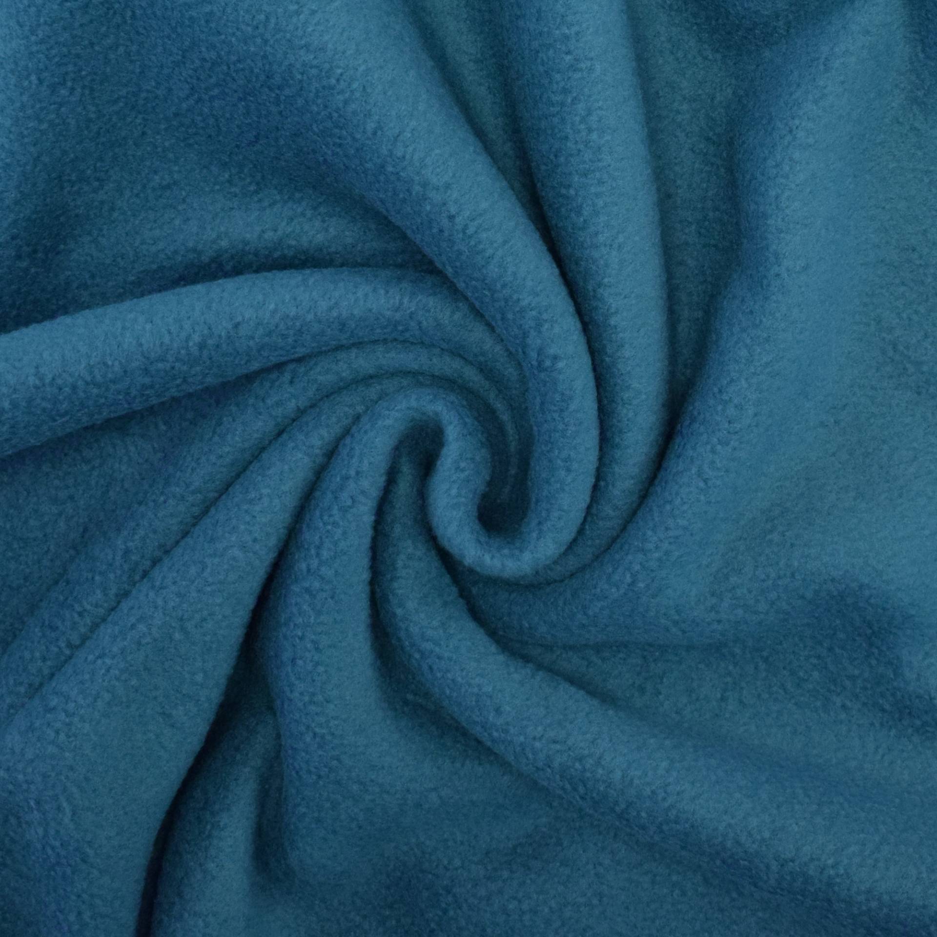 Fleece Antipilling nachtblau von Stoffe Hemmers