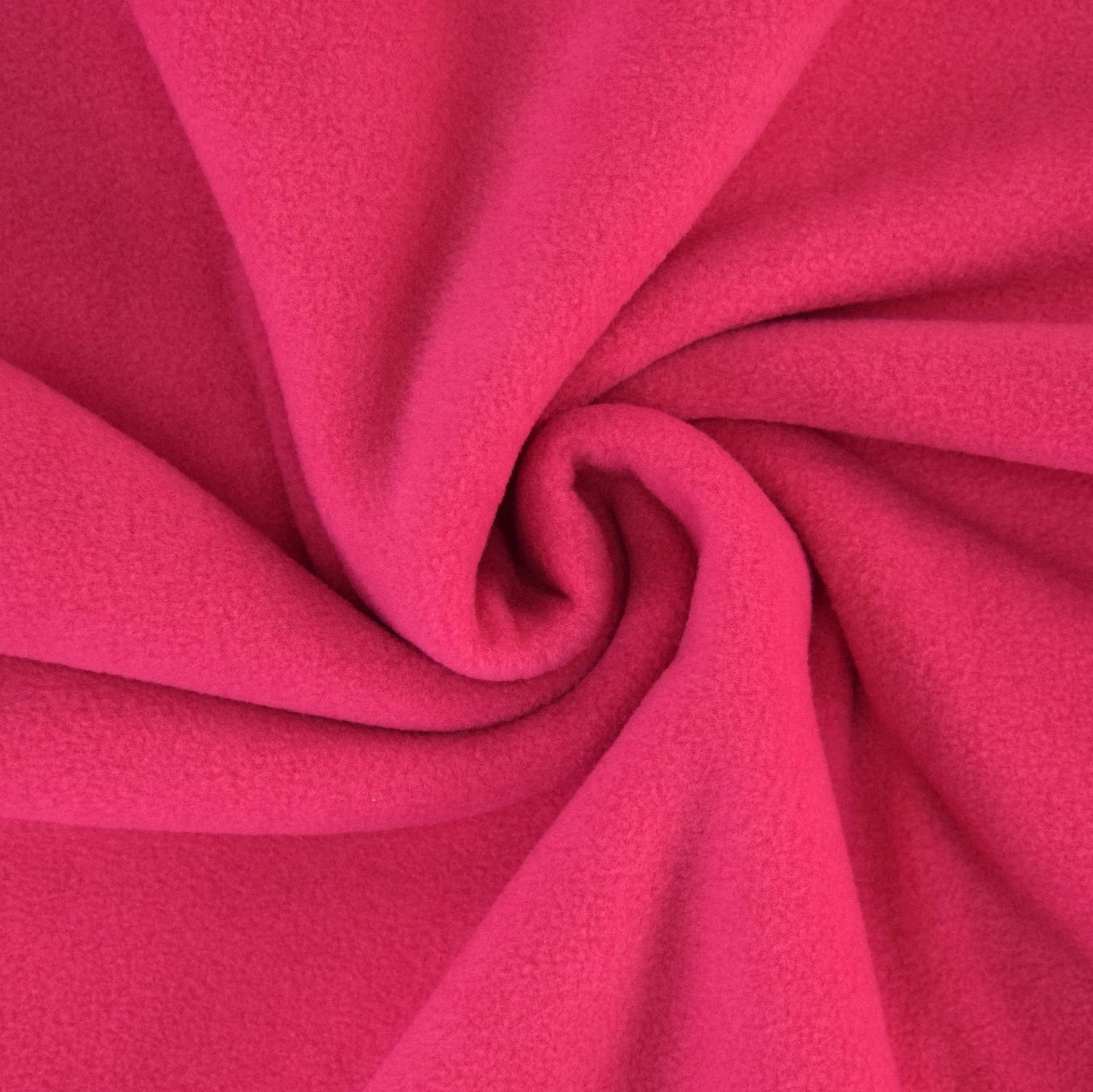 Fleece Antipilling pink von Stoffe Hemmers