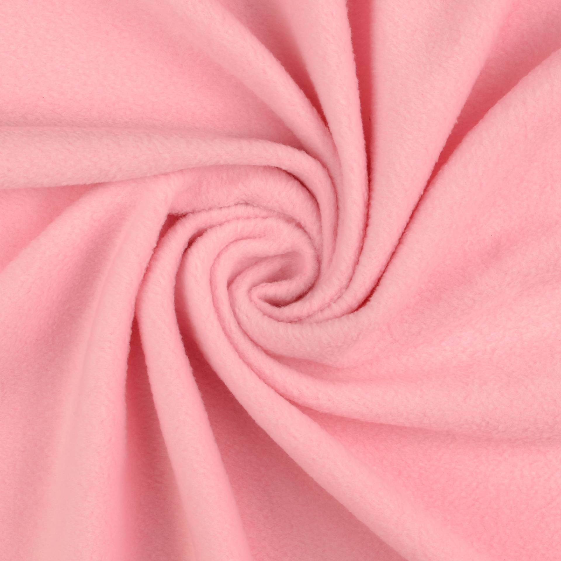 Fleece Antipilling rosa von Stoffe Hemmers