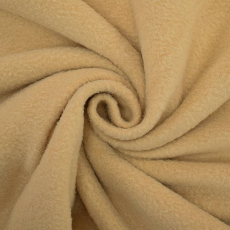 Fleece Antipilling sand von Stoffe Hemmers