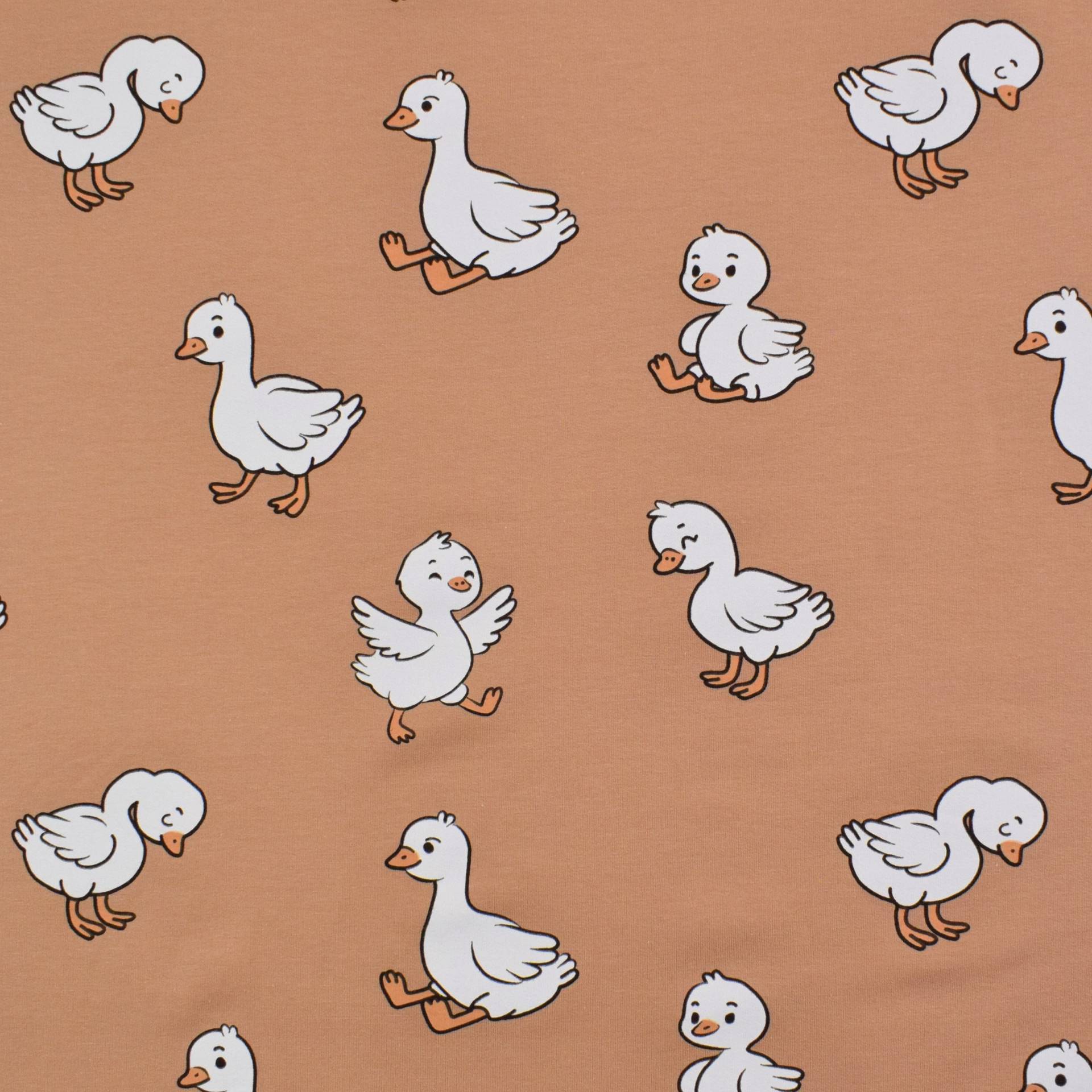 French Terry Cute Ducks, nude French Terry Cute Ducks, nude von Stoffe Hemmers