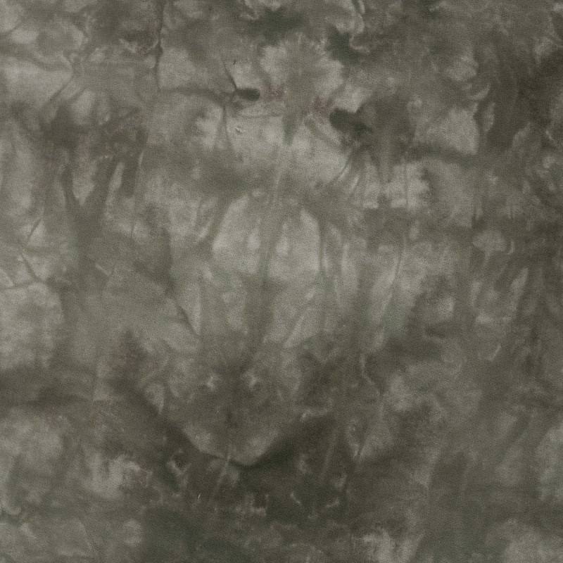 French Terry angeraut Batik, khaki von Stoffe Hemmers