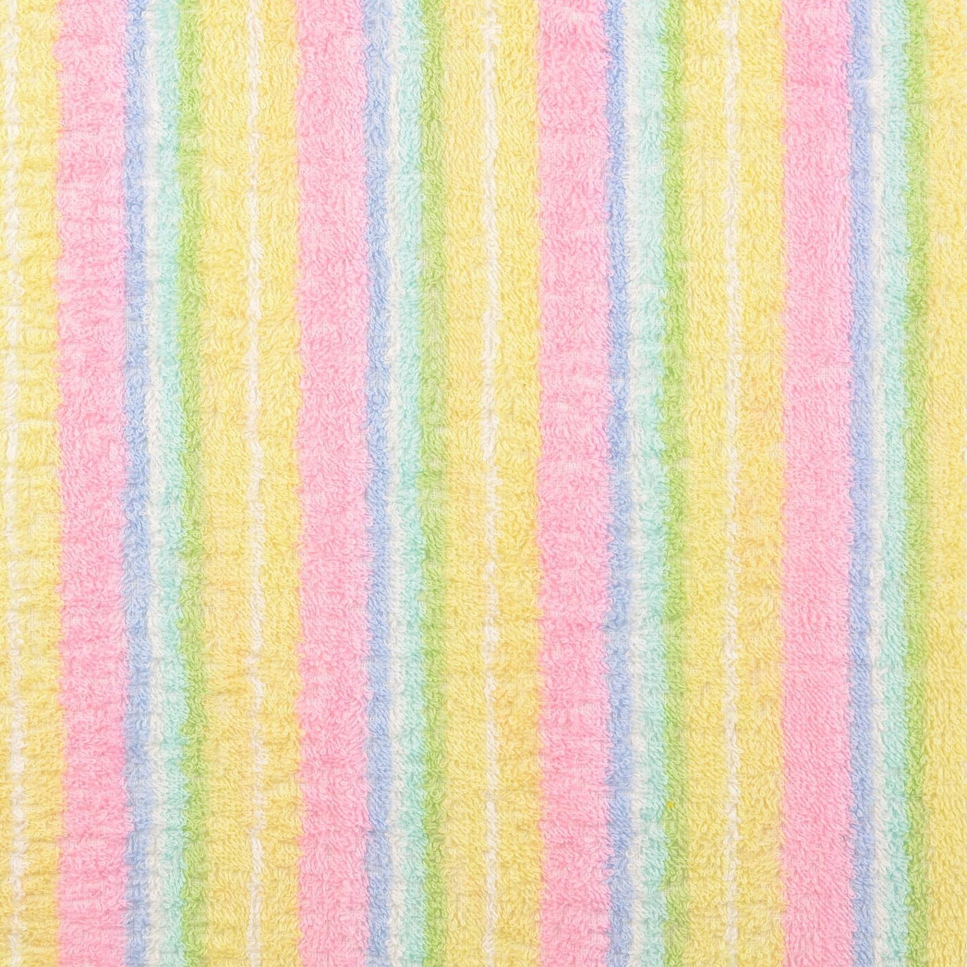 Frotteestoff Rainbow Stripes, multicolor Frotteestoff Rainbow Stripes, multicolor von Stoffe Hemmers