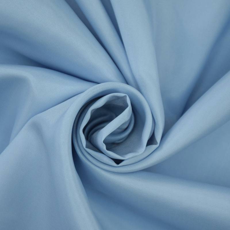 Futtertaft hellblau von Stoffe Hemmers