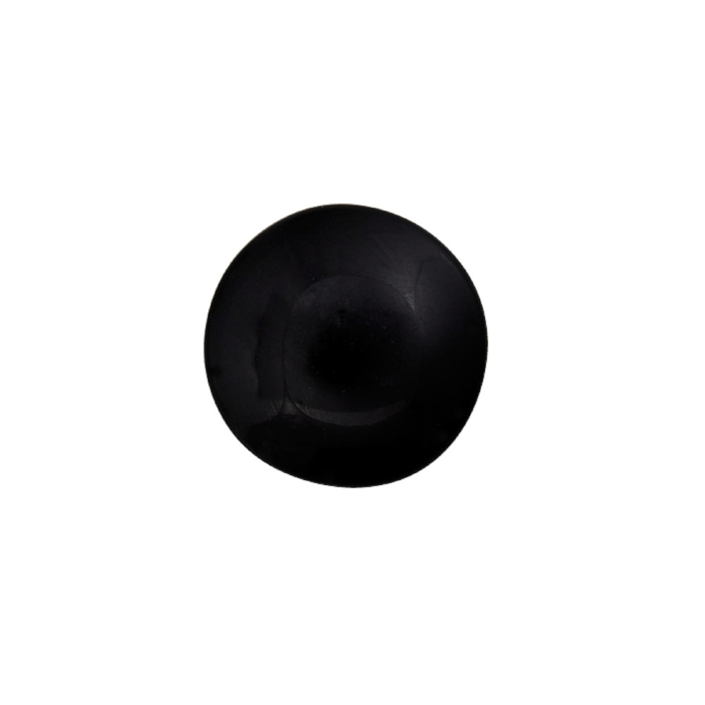 Glasknopf Tierauge 8 mm, schwarz von Stoffe Hemmers