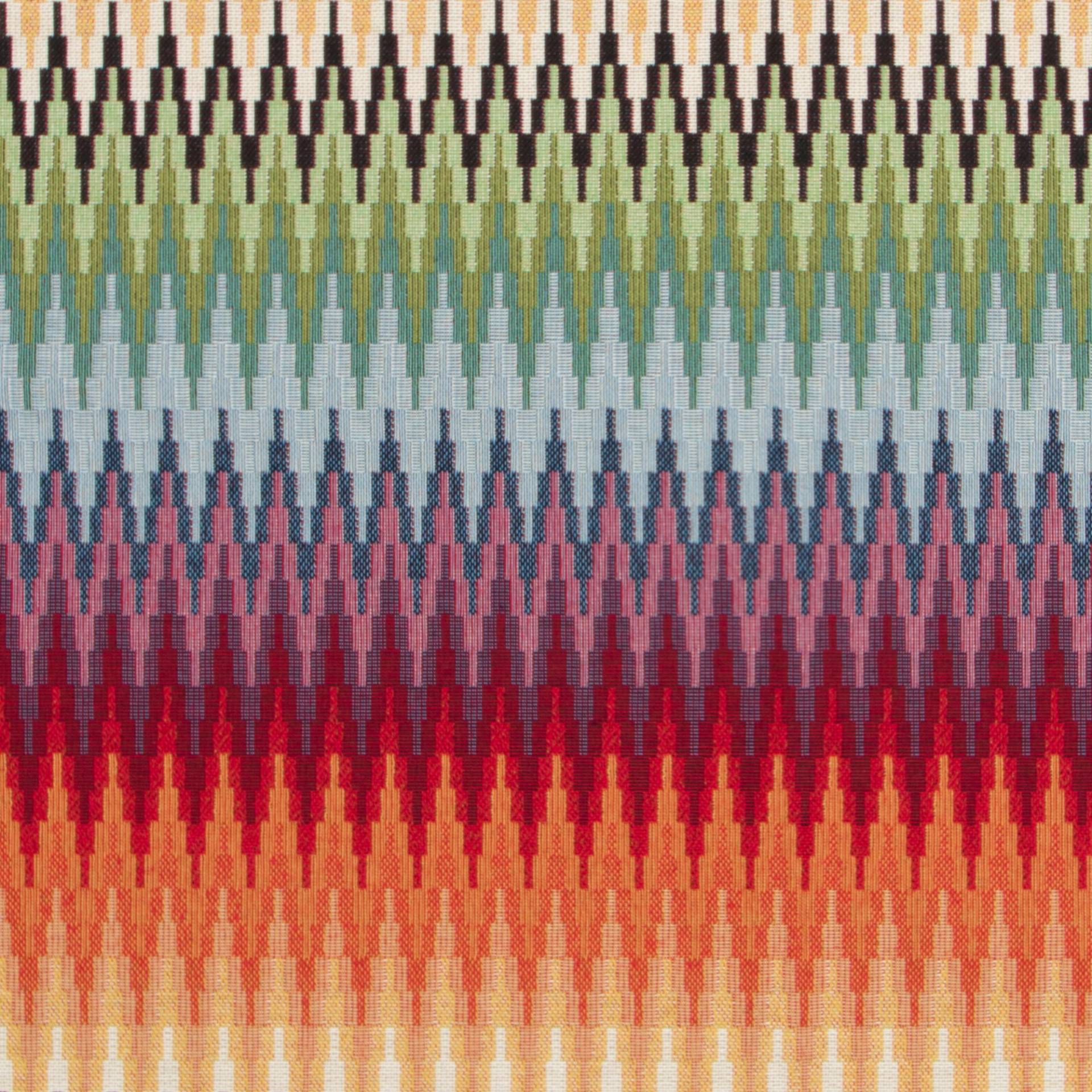 Dekostoff Gobelinstoff Colorful Zig Zag von Stoffe Hemmers