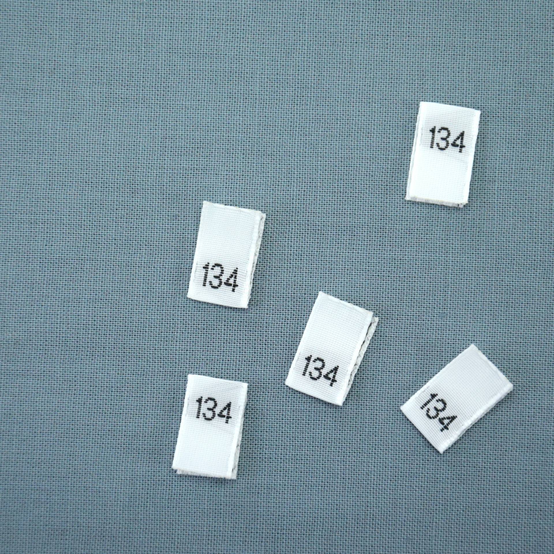 Größenetikett Kinder Gr. 134 von Stoffe Hemmers