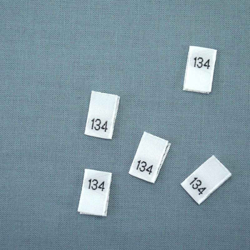 Größenetikett Kinder Gr. 134 von Stoffe Hemmers