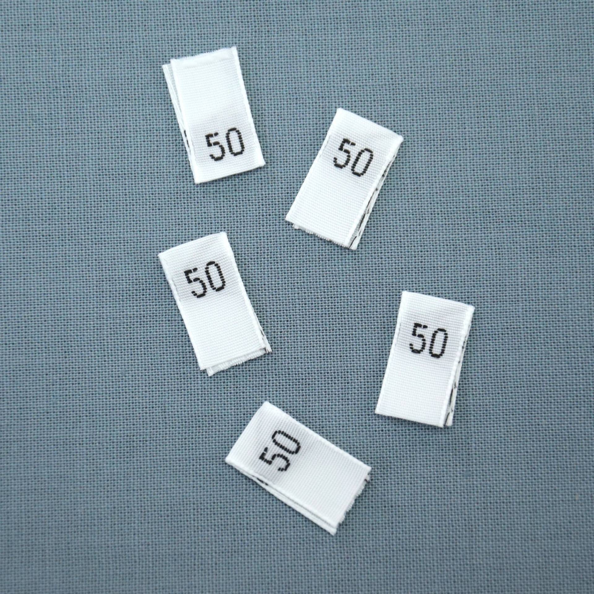 Größenetikett Kinder Gr. 50 von Stoffe Hemmers