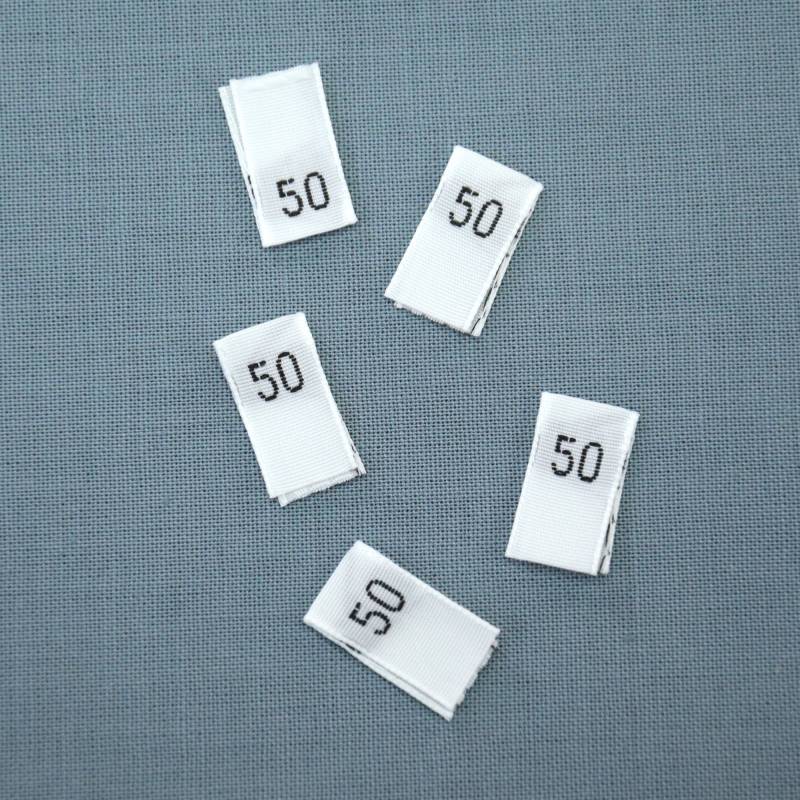 Größenetikett Kinder Gr. 50 von Stoffe Hemmers