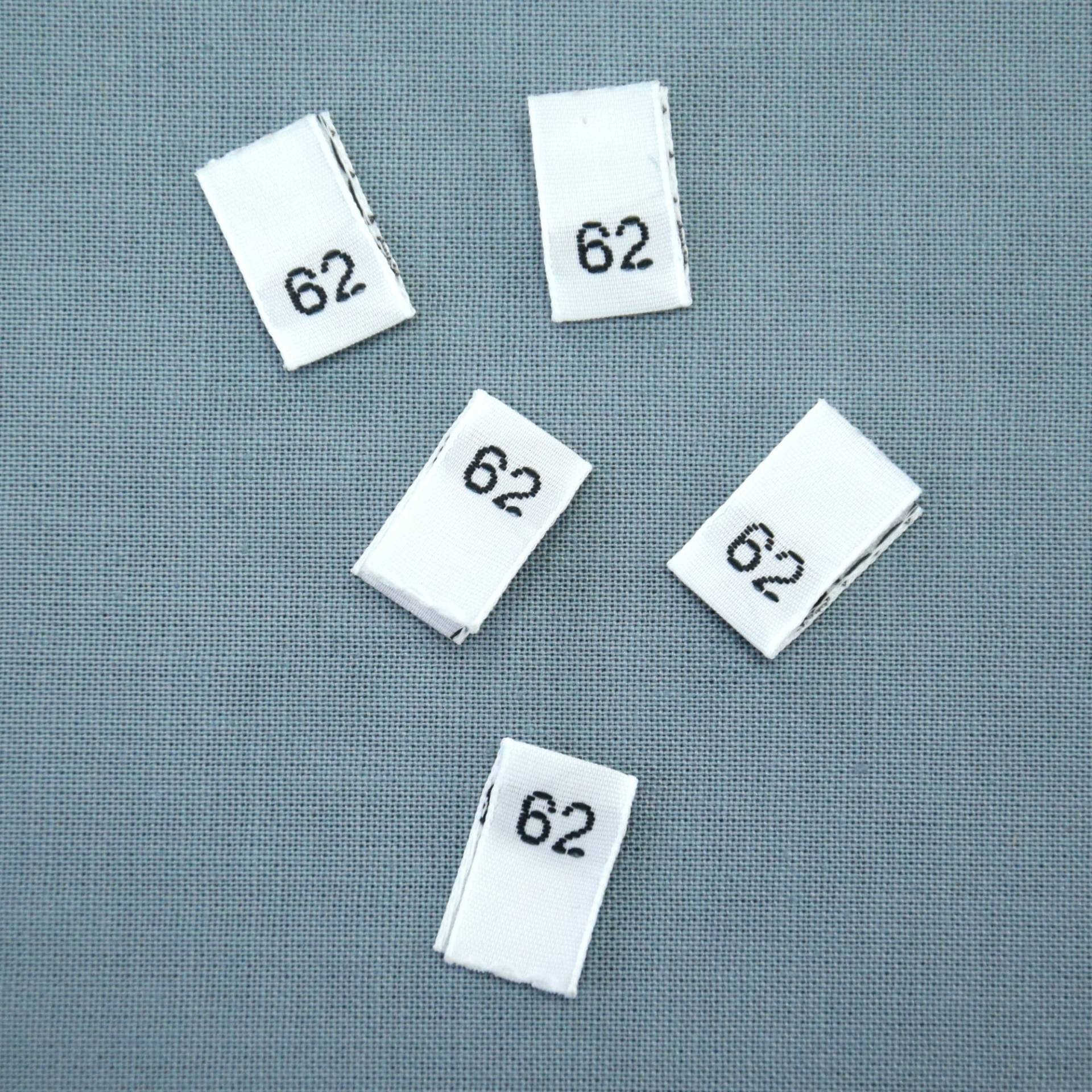 Größenetikett Kinder Gr. 62 von Stoffe Hemmers